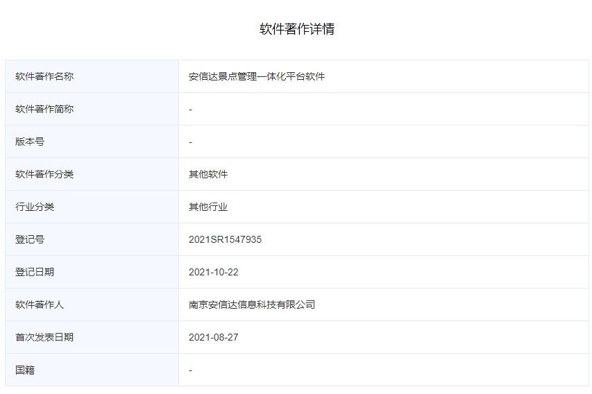 景点管理一体化平台软件